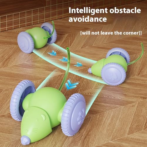 Interactive Cat Toys for Indoor Cats,Automatic Moving Kitten Toys,Cat Balls