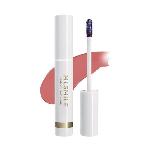 Lip Stain Peel Off， High Pigment Matte Lip Color,All-Day Vibrant Kiss-Proof Lip Stain, Long Lasting Waterproof Lip Tint for Women
