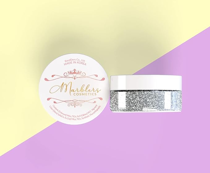 MARBLERS Fluorescent Pigment [Neon Yellow] 0.11oz (3g) | Matte Pigment | Non-Toxic | Vegan | Cruelty-Free | Nail Polish, Nail Art, Soap, Craft | Festival, Rave & Party Makeup