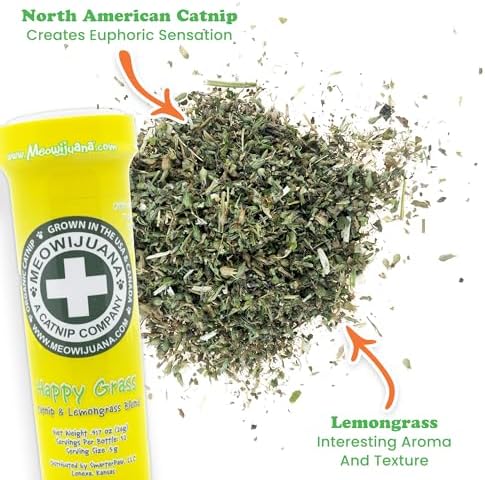 Meowijuana Get Sprung Strawberry & Catnip Bundle | Refillable Plush + Blend