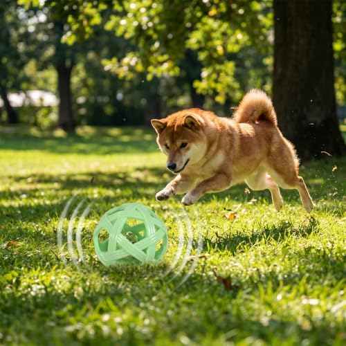 Dog Ball Toy with Bell Small Dogs Interactive Toy Balls