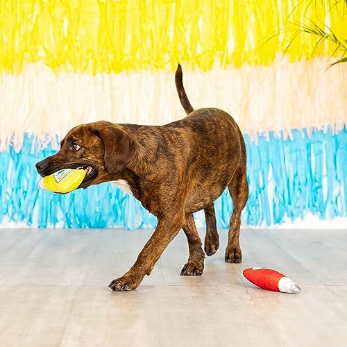 Fringe Studio Plush Dog Toy Set, Grrritos, Small 3 Piece Set, Pet Shop Collection (662041) (Pack of 2)