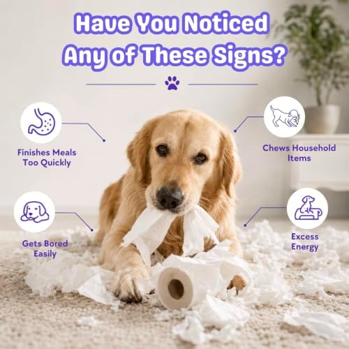 Snuffle Mat for Dogs & Cats - Slow Feeder Dog Enrichment Puzzle Toy