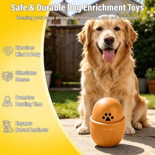 Frozen Treat Dog Toy BPA Free Silicone Dogs Slow Feeder Lick Ball, Orange