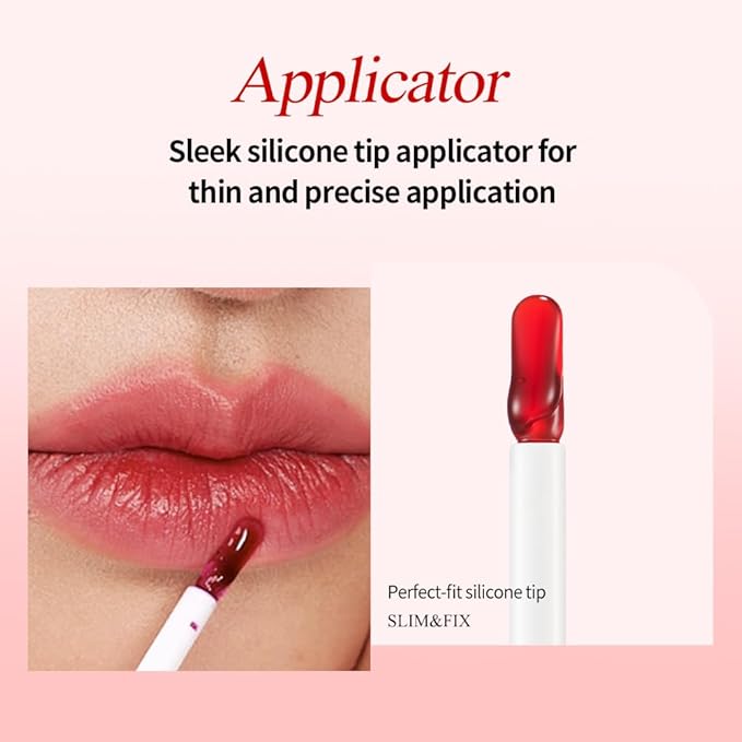 Berrisom Lip Tattoo Tint Pack 6g – Waterproof Peel‑Off Lip Stain, Smudge‑Resistant & Long‑Lasting Color, Hydrating Low‑Irritation Formula, 5 Colors (Coco Orange)
