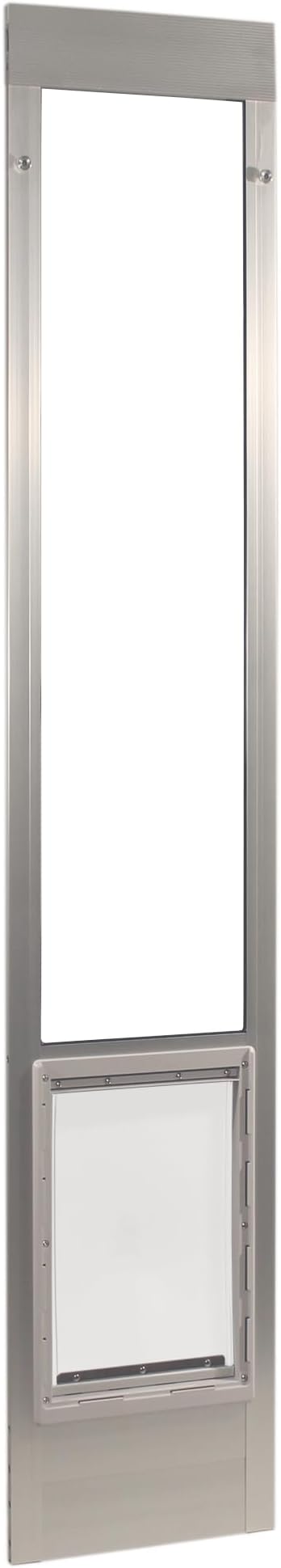 Ideal Pet Products Aluminum Pet Patio Door, 10-1/2" x 15" Flap Size