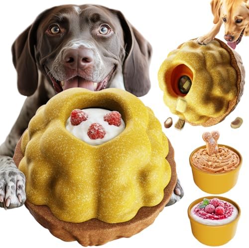 KADTC L, 3 in 1, Freeze Dog Treat Ball, Kibble Dispenser & Chew & Lick Toy