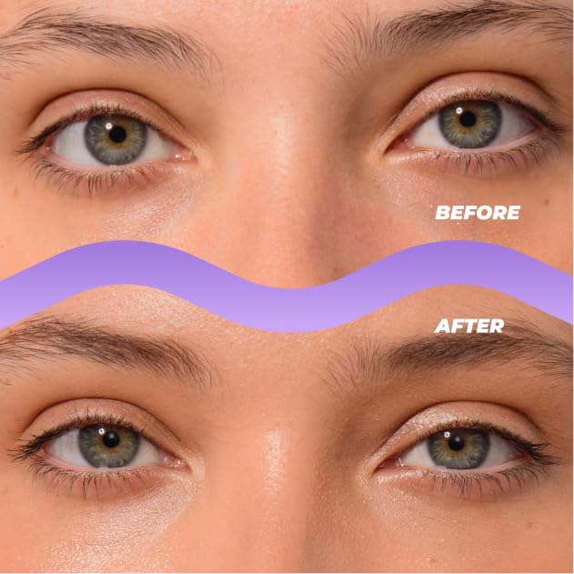 Vitamasques Lavender Hydrogel Eye Pads For Puffy Eyes & Dark Circles - Refresh in 15 minutes - Formulated in Korea - 16 Pairs / 32 HydroGel Eye Pads