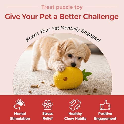 JAYU PET Treat Puzzle Toy for Small Dogs or Puppies