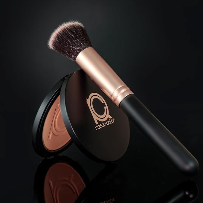 Makeup Beauty Pressed Powder foundation Compact Full Coverage Foundation Skin Care Face Makeup Essentials Contour Palette Setting Powder fit me powder foundation makup 0.49 OZ (Mulata, 0.49 OZ)