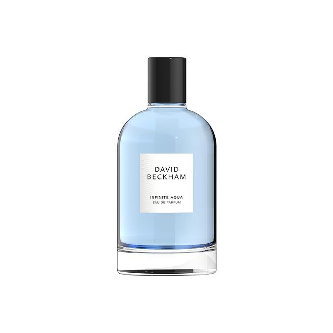David Beckham Infinite Aqua Eau de Parfum 3.3 fl oz (Pack of 1), Notes of Lemon, Lavender, and Sandalwood, Men's Fragrance, Long Lasting, Everyday Fragrance, Travel Size