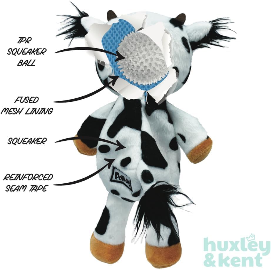 Huxley & Kent Slappies Plush Dog Toy, Squiggly Squid, Small
