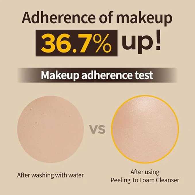PRIMERA (PRMR) 𝐎𝐫𝐠𝐚𝐧𝐢𝐞𝐧𝐜𝐞 𝐏𝐞𝐞𝐥𝐢𝐧𝐠 𝐅𝐨𝐚𝐦 - Korean Gentle Cleanser Face Wash, 2 in 1 Facial Scrub for Exfoliating and Daily Pore Cleaning, Sensitive Skin Friendly | 4.06 Fl Oz