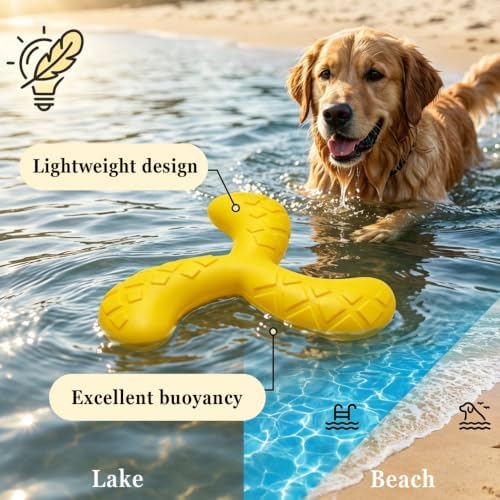 Dart-Shape Dog Chew Toy, Interactive Bite-Resistant Pet Toy