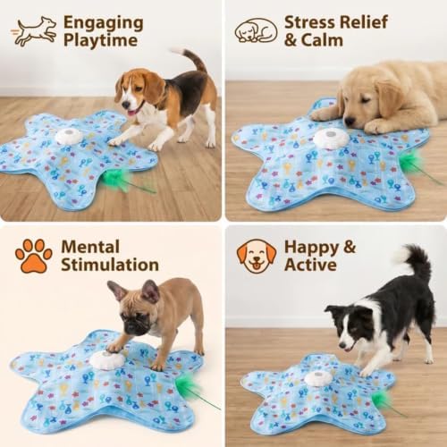 HuntingFun Dog Pro – Rechargeable Automatic Dog Toy, Interactive Toys for Indoor Cats (Style3)