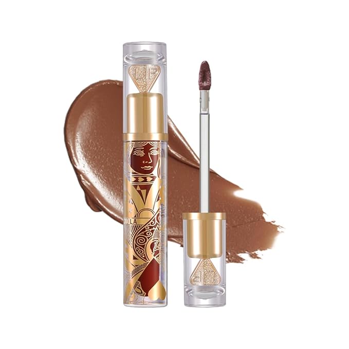 Velvet Matte Lip Stain – Long Lasting Waterproof Liquid Lipstick, Transfer-Proof Lightweight Lip Gloss, Non-Sticky Soft Matte Lip Tint with High Pigment, Smudge-Proof Lip Stain for All-Day Wear #85A