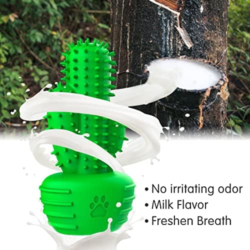 Pamlulu Dog Chew Toys Dog Toothbrush Stick Teeth Cleaning Brush Dental for Medium Large Dog, Puppy Christmas,Easter Birthday Gifts,Outdoor Squeaky Toys for Aggressive Chewers Tough Toys Interactive