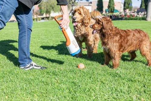 Chuckit! Cannon 16S Dog Ball Launcher, 16 Inch Size, Includes 4 Balls Total
