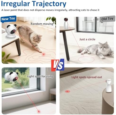 Sofolor Laser Cat Toys for Indoor Cats, Automatic Cat Laser Toy