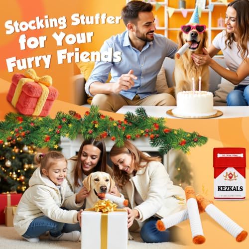 KEZKALS 3 Pack Funny Dog Toys for Small Medium Dogs, Squeaky Dog Pet Toy
