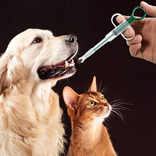 2 Pcs Pet Pill Plunger Popper for Small Cats Dogs