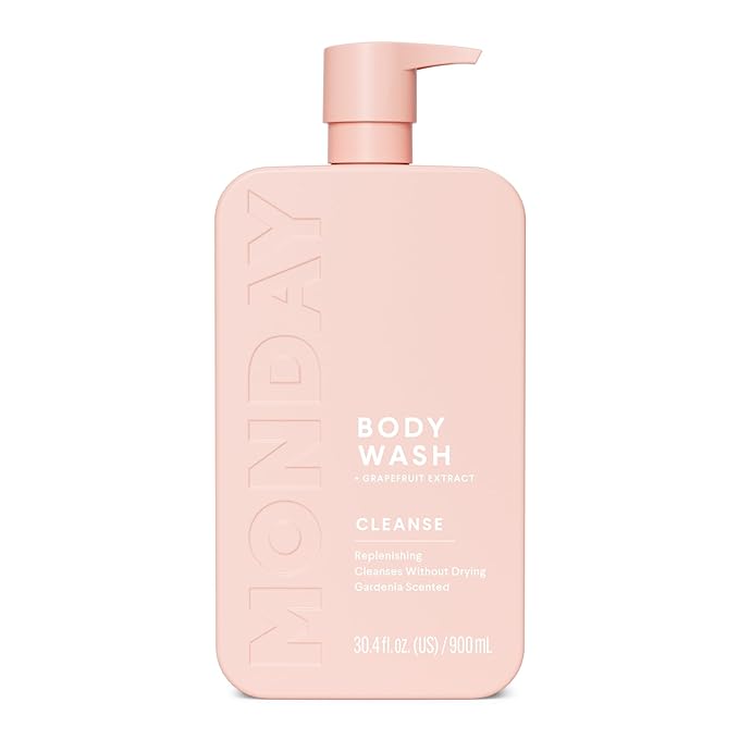 MONDAY HAIRCARE CLEANSE Body Wash with Grapefruit Extract, Hyaluronic Acid, Shea Butter, Coconut Oil for Normal to Oily/Combination Skin 900 mL