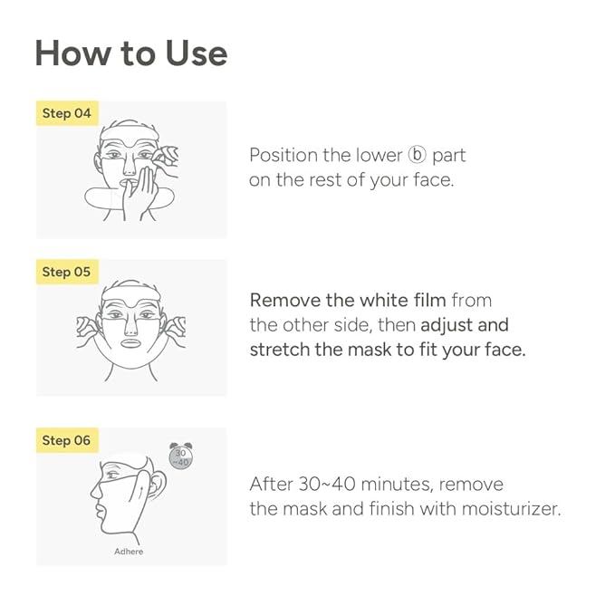 SUNGBOON EDITOR Deep Collagen Retinol Tension Boost Up Mask | Retinol & Volufiline | Firm-Looking, Smooth Appearance Care Mask | Face & Neck Care | Korean Skincare, 25g x 4ea
