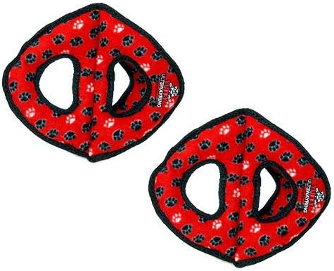 TUFFY® 2 Pack Ultimate 3Way Ring Ultra Durable Plush Dog Toys