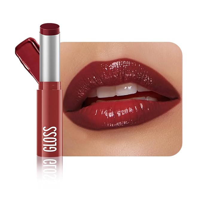 Wine Red Honey Tinted Lip Stain Lip Balm Lip Gloss Lipstick, Sheer Hydrating Lip Stains Tint, Moisturizing Lip Color for All Skin Tones, Nourishing Lip Balm with a Hint of Natural Black Cherry