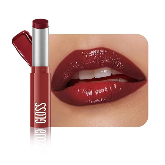 Wine Red Honey Tinted Lip Stain Lip Balm Lip Gloss Lipstick, Sheer Hydrating Lip Stains Tint, Moisturizing Lip Color for All Skin Tones, Nourishing Lip Balm with a Hint of Natural Black Cherry