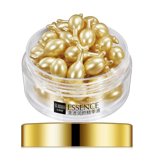SENANA MARINA Active Skin Repair, Nourishing Anti Aging Night Serum Capsules for Face - Vitamin E, Supports Facial Skin Brightening and Corrects Dark Spots (3)