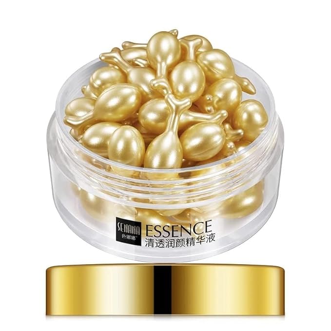 SENANA MARINA Active Skin Repair, Nourishing Anti Aging Night Serum Capsules for Face - Vitamin E, Supports Facial Skin Brightening and Corrects Dark Spots (2)