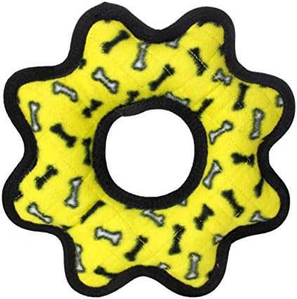 TUFFY® 2 Pack Ultimate Gear Ring Ultra Durable Plush Dog Toy