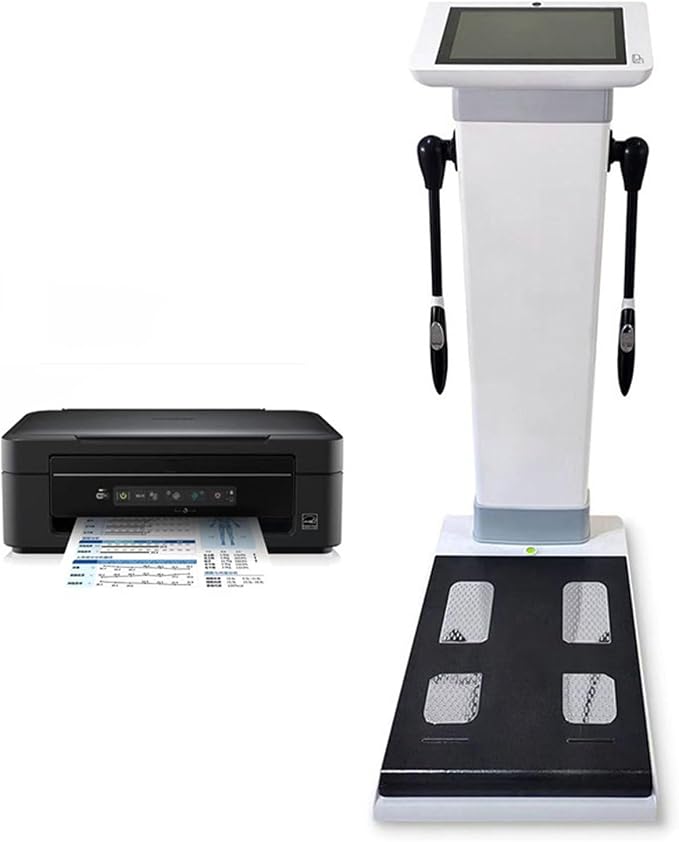 Body Composition Analyzer,Body Fat Detection Equipment,10.1-Inch Body Fat Analyzer with LCD Display and Printer,Body Scale with Body Fat Analysis