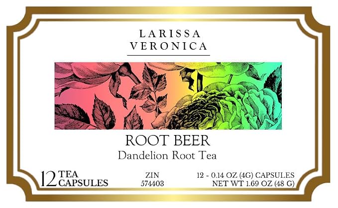 Root Beer Dandelion Root Tea (Single Serve K-Cup Pods) (12 pods, ZIN: 574403)
