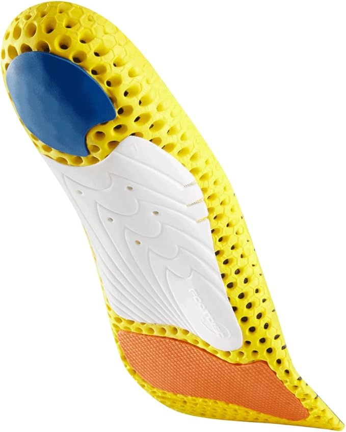 CURREX RunPro Insoles for Running Shoes, Arch Support Inserts to Help Reduce Fatigue, Prevent Injuries, Boost Performance for Men & Women (Medium Arch, Size Large)