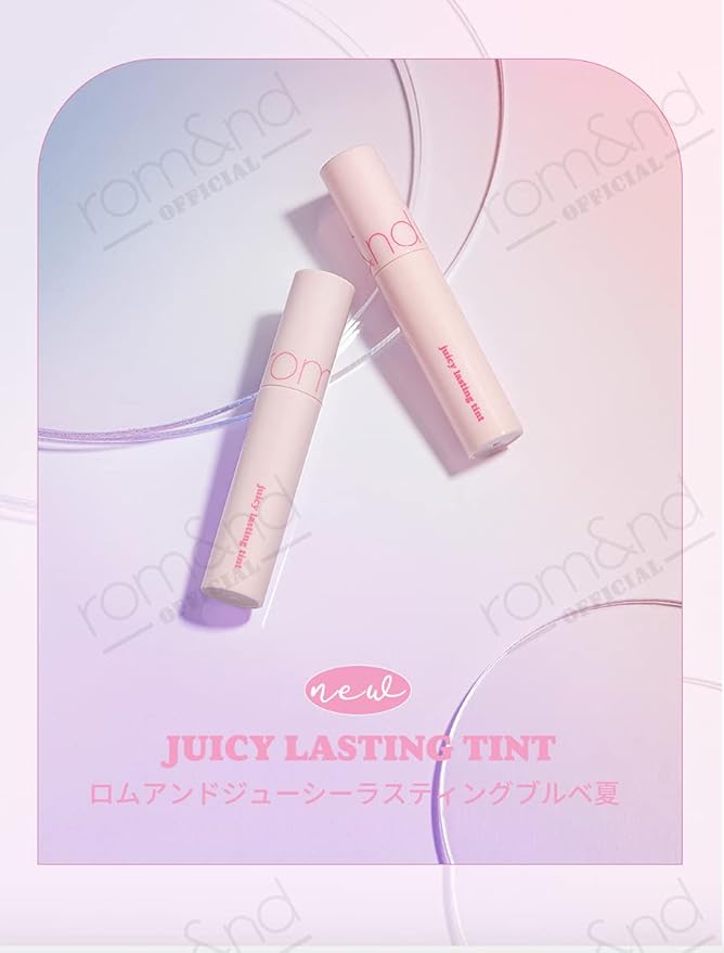 rom&nd Juicy Lasting Tint 26 VERY BERRY PINK | Long-lasting, MLBB, Clear & Natural Makeup, K-beauty Lips, 5.5g | 0.2 oz