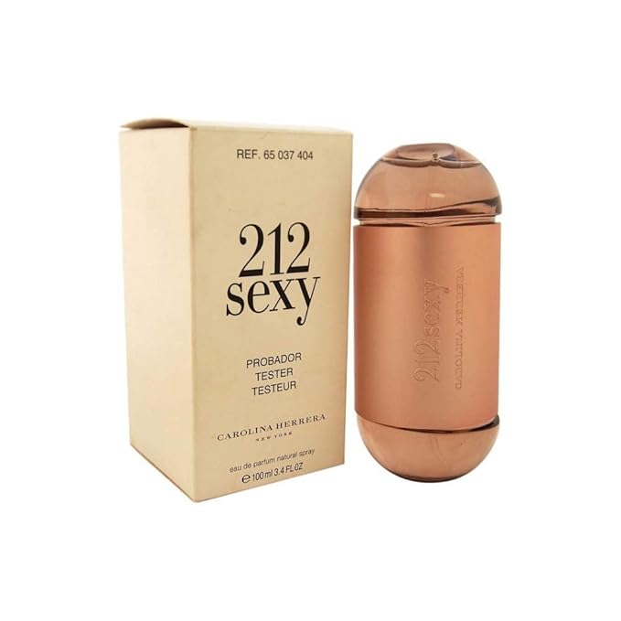 CAROLINA HERRERA 212 Sexy for Women Eau De Parfum Spray, 3.4 Ounce (TESTER)