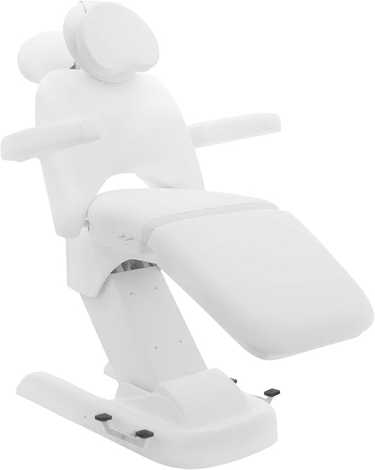 SKINACT Monet 4 Motor Electric Facial Chair, Facial Massage Bed (Table, Chair) White