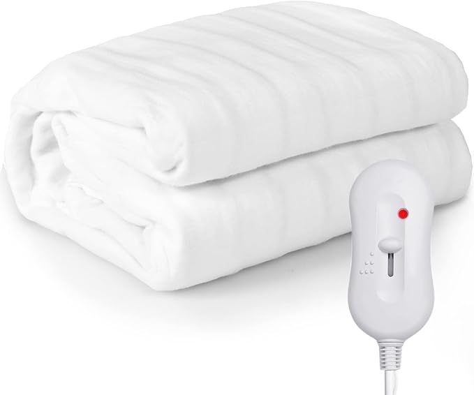 WELLHUT Massage Table Warmer, Heated Mattress Pad w/ 3 Heat Settings, Overheat Protection, Machine Washable Bed Warmer, Heat Pads for Home Spa
