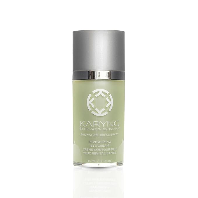 Karyng Revitalizing Peptide Eye Cream, Anti-Aging Treatment for Puffiness, Fine Lines, Dark Circles, Dry Skin and Daily Hydration, Soothing Peptide Cream, 0.5 oz