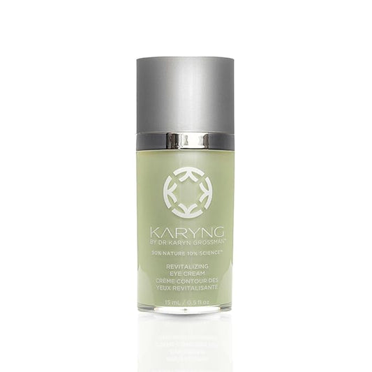 Karyng Revitalizing Peptide Eye Cream, Anti-Aging Treatment for Puffiness, Fine Lines, Dark Circles, Dry Skin and Daily Hydration, Soothing Peptide Cream, 0.5 oz