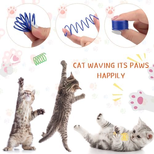 Shappy 150 Pcs Cat Toys Bulk Pack for Indoor Cats, Mice Balls,Classic