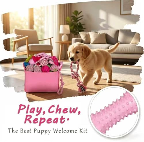 20 Pack Puppy Teething Chew Toys for Small Dogs, Bulk Dog Toys for Puppies