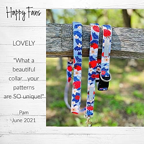 Lucky Love Dog Martingale Collar for Large Dogs Cute – Sweet Berry, Large