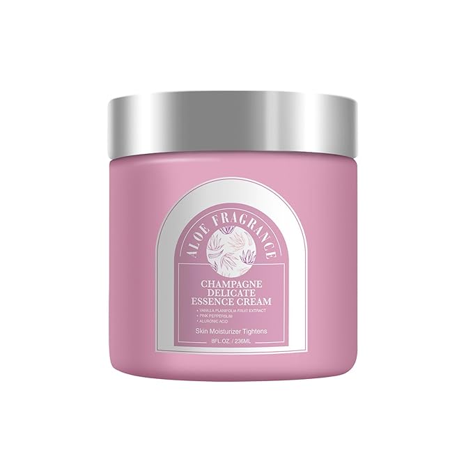 Champagne Lift Body Creme, Lift Firming Hydrating Cream Deep Moisturise Dry Skin Arms & Legs. (Aloe Fragrance)