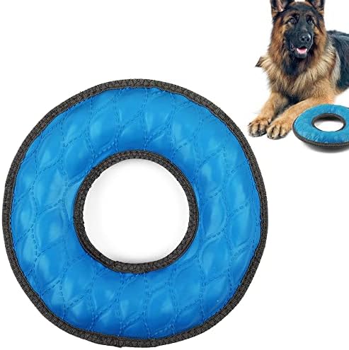 Tuff Pupper SuperChewy Tough Floating Dog Water Toy Strong Natural Rubber | Great Dog Fetch Toy | Pool Swimming Toy for Puppy| Durable Training Toy for Non-Aggressive Chewers
