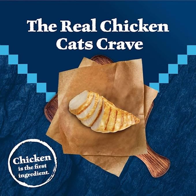 Blue Buffalo Wilderness High-Protein, Grain-Free Weight and Hairball Control Chicken Natural Dry Food for Adult Cats, 4 lbs.