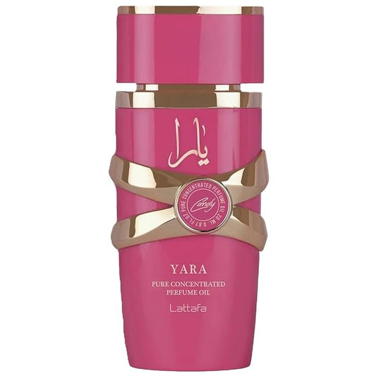 Lattafa Yara Candy – Fruity, Sweet, Floral, Musky – Pure Concentrated Perfume Oil Long-Lasting Fragrance for Women, 0.67 Ounce / 20 ml