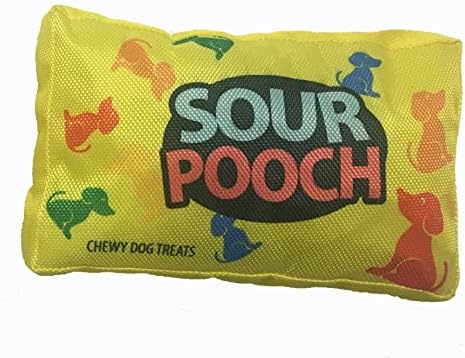 SPOT Fun Candy - Whimsical Funny Dog Squeak Toy - Sour Pooch, 7Inch